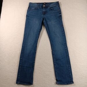 True Religion Jeans Mens 30 (32x34) Blue Denim Ricky Relaxed Straight Cowboy